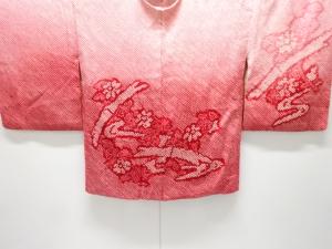 本総絞り　流水に花模様絵羽織